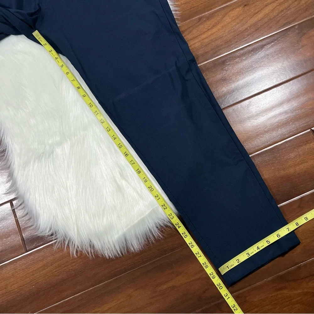 Lululemon Men's Size 40 Navy Blue Commission Slim Pants FLAW‎